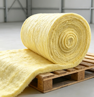 Rouleau d'isolation en laine de verre INSULWOOL pour gaines de climatisation et conduites