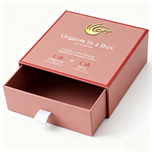 Boîtes cadeaux coulissantes de luxe personnalisées avec logo, revêtement UV, gaufrage, emballage et inserts recyclables - Product Image 1