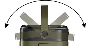 The Multi-functional Outdoor Camping Lamp Supports the Output of a Four-<b>leaf</b> Folding Solar Camping Lamp. - Product Image 4