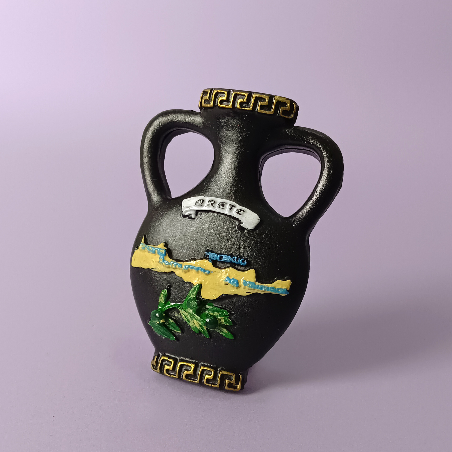 L321 Greek Crick petite bouteille noire