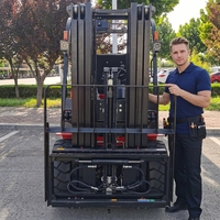 Chariots élévateurs diesel ISUZU C240 de 1,5t, 2t, 2,5t, modèles FD20/FD25, avec déplaceur latéral hydraulique, en stock, les plus vendus, neufs, en promotion