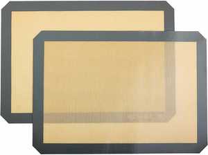 Tapis de cuisson réutilisable en silicone et fibre de verre antiadhésif à faible MOQ, outils de pâtisserie de qualité alimentaire - Product Image 3