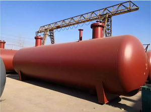 Tanque de almacenamiento de GLP subterráneo 10-50m ³ Capacidad 2700mm de diámetro Equipo de almacenamiento químico para estaciones de planta de recarga - Product Image 5