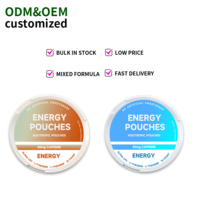 Emballages personnalisés de sachets énergétiques nootropiques Alpha GPC avec mélange de caféine pour la performance quotidienne
