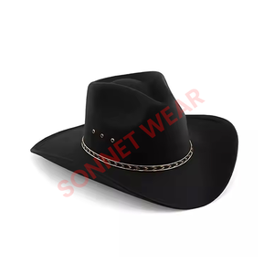 Elegante sombrero de vaquero con tela duradera y diseño clásico perfecto para actividades al aire libre y ropa informal que garantiza la comodidad del día - Product Image 2
