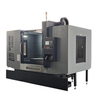 Centre d'usinage vertical CNC à composants de grande taille VMC1370, commande GSK, broche BT40/BT50, entraînement par courroie, rails de guidage à rouleaux