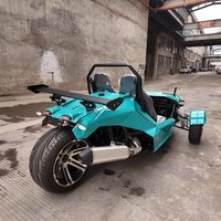 Moto, Jeep, Quad, Mini Go-Kart à 3 roues, Voiture de sport convertible ZTR 350CC à essence