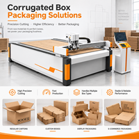 Máquina de Corte de Cartón Corrugado CNC DaKe, Plotter para Cartón, Motor CE, Engranaje, PLC, 11kw, 1 Año de Garantía