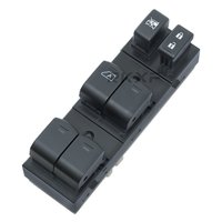 Interrupteur de lève-vitre électrique 25401-ZN40C pour Nissan Altima 2007-2012, 4 boutons avec lumière, ABS+PA66, côté conducteur, 17 broches