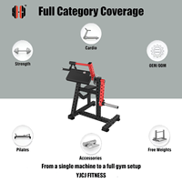 Machine à extensions de biceps et triceps à charge libre en acier, avec coussinets de bras réglables, équipement de musculation du haut du corps durable pour salle de sport commerciale