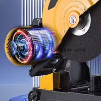 Outils de scie à métaux 2200W haute puissance profils de bureau multifonctions métal acier électrique Machine à découper prix