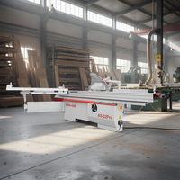 Sega a Carro di Precisione 3200mm per Taglio Pannelli in Legno, Macchina per Taglio Pannelli MDF e Compensato per Produzione Mobili