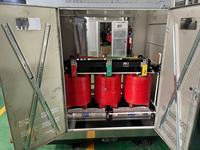 Transformador de Distribución Trifásico de Baja Pérdida, Tipo Seco, 800kVA, Bobina de Aluminio, Estructura de Bobina Toroidal para Uso Industrial en Interiores