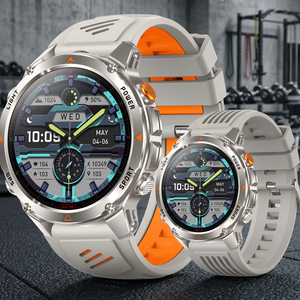 Reloj Inteligente HT37 con GPS, Linterna LED, Pantalla IPS de 1.46'', Bluetooth 5.0, Llamadas, Monitor de Oxígeno en Sangre, Frecuencia Cardíaca, Resistente al Agua IP68, Monitor de Sueño - Product Image 3
