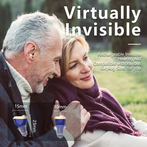 Lista de Precios de Mini Audífono CIC, Dispositivo Auditivo Invisible, Audífonos Inalámbricos Recargables OTC, Audífonos Para Sordos - Product Image 6