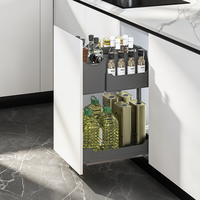 ARTSTEEL Organisateur de tiroir à épices et assaisonnements de cuisine multifonctionnel 3 faces en alliage d'aluminium durable et écologique – Garantie 1 an