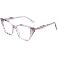 Lunettes de vue Elan Optical YB6208, monture complète œil de chat tendance, pour hommes et femmes, monture pour myopie, en acétate naturel sans peinture, parfumé