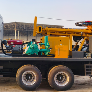 Plataforma de Perforación Montada en Camión de Doble Uso (Agua/Aire) de 500M de Alta Potencia, con Motor Diésel, Fuerza de Elevación de 24T, 1 Año de Garantía para Perforación en Roca Dura - Product Image 3