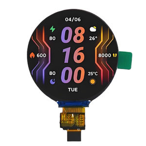 وحدة عرض بواجهة LCD-ipi دائرية x من نوع may IPS TFT بزاوية عرض واسعة وخيارات مخصصة - Product Image 6
