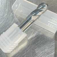 Fraise à queue sphérique à 4 cannelures en carbure pour CNC, fraises de défonceuse 1-20mm, compatible OEM pour le travail des métaux