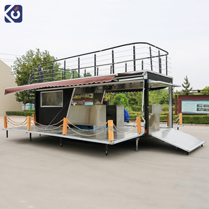CAMPTRL Remorque alimentaire personnalisée, cuisine mobile, hot-dog, pizza, vente ambulante, camion de nourriture de rue, camion de nourriture à deux étages - Product Image 3