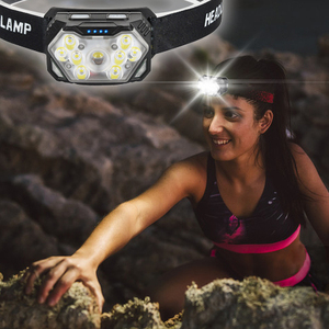 Đèn pin sạc đầu USB-Ánh sáng rảnh tay nhẹ và thoải mái - Product Image 6