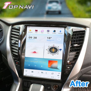 Video de coche estilo 12,1 pulgadas para Mitsubishi Pajero Sport L200 2017 2018 Android 12 Auto estéreo Radio <span class=keywords><strong>música</strong></span> reproductor Multimedia - Product Image 3