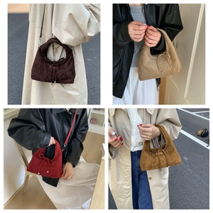 Sacs à bandoulière Colefa tendance, sacs de poignet coréens de niche, sacs à <span class=keywords><strong>main</strong></span> décontractés en forme de coussin pour femmes et jeunes filles, automne-hiver - Product Image 4
