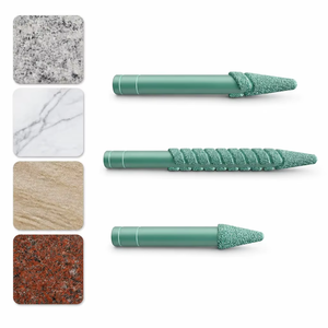 ZDIA Diamond Round Carving Cutter ROFE Cladded For CNC Stone Engraving - Product Image 3