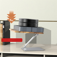 Support de livre ergonomique en bois pour la lecture, réglable en hauteur, support de livre de bureau mains libres, compatible jusqu'à 17 pouces