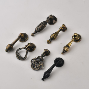 Zinc Alloy Single Hole Pull Handles Bar Shape Minimalist Design For Drawer Cabinet Door Furniture Hardware - Product Image 1
