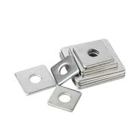 DIN 436 Stainless Steel SS304 SS316 Square Washers Heavy Duty Square Flat Washers for Timber Construction Steel Structures