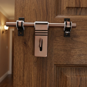 Barra de Puerta Aldrop SS de 10 Pulgadas en Oro Rosa Intenso con Acabado Resistente al Óxido - Product Image 2