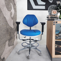 Fauteuil inclinable manuel pliable moderne pour hôpital, en cuir synthétique, capacité de charge 200 kg, pour personnes âgées, usage scolaire et clinique