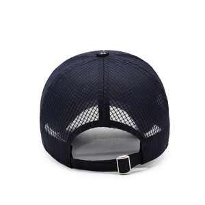 New Summer Mesh Fabric 6-Panel Baseball Cap Machine Embroidery Alphanumeric Text Middle-Aged Elderly Men Sun-Protective - Product Image 3