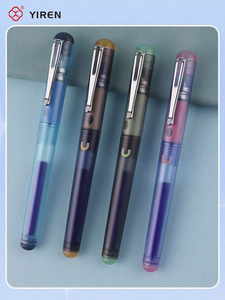 Yiren थोक सरल अनियमित जेल पेन स्टेशनरी लिंक फाउंटेन कस्टम लोगो के साथ - Product Image 2