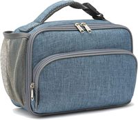 Sac à repas isotherme léger et portable, imperméable, réutilisable, sac à déjeuner de qualité supérieure, petite boîte à lunch isotherme