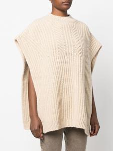 <span class=keywords><strong>Pull</strong></span> à capuche <span class=keywords><strong>sans</strong></span> manches en laine mélangée pour <span class=keywords><strong>femme</strong></span>, <span class=keywords><strong>pull</strong></span> surdimensionné, tricot côtelé, col à bandes, couleur unie, nouvelle collection 2022 - Product Image 6