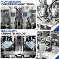 Automatische 100G 500G Droge Vruchten en Noten Voorgemaakte Zakverpakkingsmachine Cashew Pistache Noten Kernels Amandelnoten Verpakkingsmachine