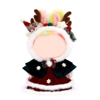 Vêtements de poupée pour poupée de 38 cm Joyeux Noël Renard de Noël Bonnet de renard