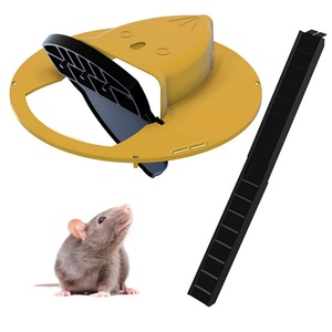 Trampa para Ratones Humana, Reutilizable, de Plástico, con Tapa Abatible, para Cocina, Jardín, Interiores y Exteriores - Product Image 1