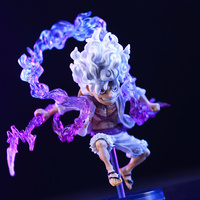 Figura de Acción de Alta Calidad del Anime One Piece de Monkey D. Luffy Nika Man, Estatua de PVC de 10 cm, Juguete, Adornos Exquisitos