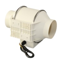 OEM/ ODM conception fabriquée en usine propre marque production de masse SAA ventilateur en ligne de conduit de 6 pouces