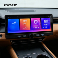 Écran 10,25 pouces Android 15 pour voiture, système multimédia avec DSP Audio, CarPlay sans fil, Bluetooth, WiFi, navigation GPS, autoradio