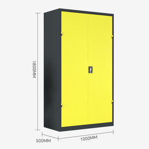 Armoire à outils d'atelier en acier laminé à froid sur mesure avec 2 portes battantes, 3 tiroirs, capacité de charge de 200 kg, support OEM pour outils - Product Image 2