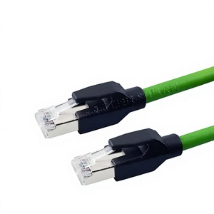 Câble <span class=keywords><strong>Ethernet</strong></span> Profinet industriel Gigabit, catégorie 5-6, 8 cœurs, double blindage, haute flexibilité, fabriqué en Chine - Product Image 1