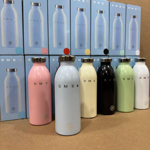 500ml Stainless Steel Vacuum Insulated <b>Water</b> <b>Bottle</b> with Wide Mouth Leak-Proof Lid <b>BPA</b> <b>Free</b> Over 24 Hours Thermal Insulation - Product Image 2