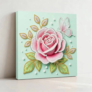 Kit de Arte Floral Acrílico Creativo DIY Marca XIXI 2026 para Niños y Adultos, Manualidad Educativa Hecha a Mano con Fácil Operación para el Hogar - Product Image 2