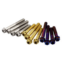 Boulon à bride Torx hexagonal en titane de haute qualité de qualité 5 M10 M5 10mm M8 M6 M7 M8 boulons de vélo vis moto boulon à bride en titane M16