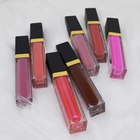 Vente en gros personnalisé 49 couleurs vegan label privé brillant à lèvres mat imperméable à l'eau à base de minéraux nude brillant à lèvres miroir liquide rouge à lèvres